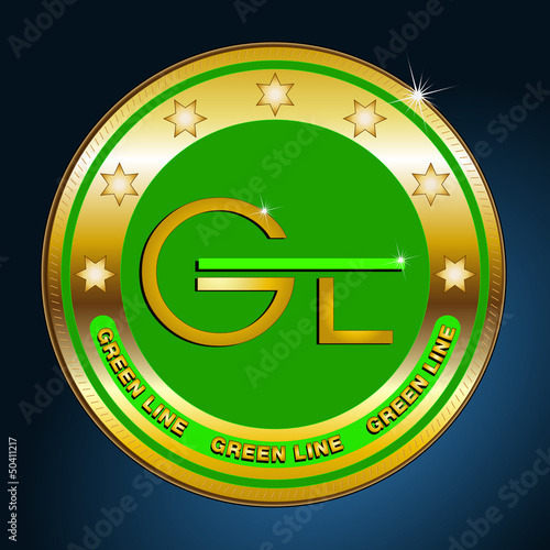 Greengoldbutton green line