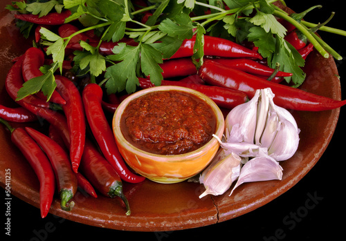 Caucasian sauce adjika