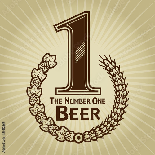 The Number One Beer Seal / Mark
