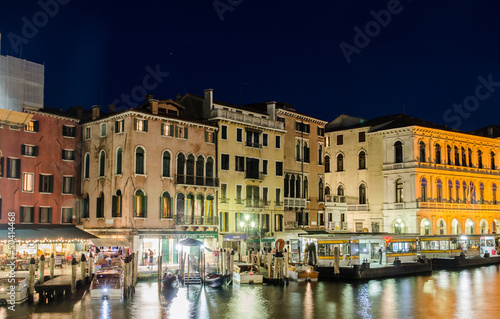 VENICE  ITALY - JUNE 30  View from Rialto bridge on June 30  201