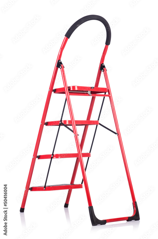 Ladder isolated on the white background Ladder isolated on the white background