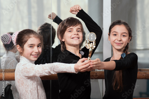 young dancers won the cup