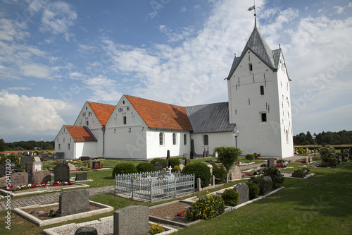 St. Clemens Kirche in Kirkeby, Dänemark photo