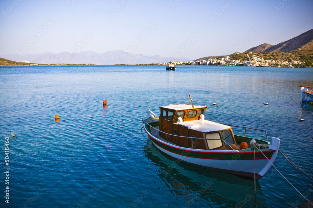coastline in Crete