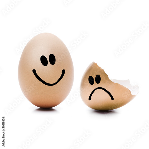 Glückliches und Unglückliches Ei
