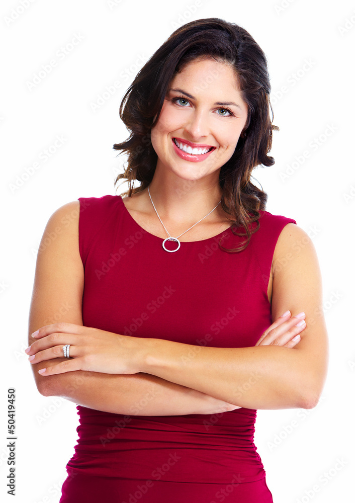 Young beautiful woman portrait. Young beautiful woman portrait.