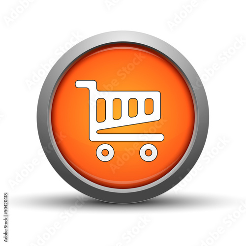 Shopping cart icon web