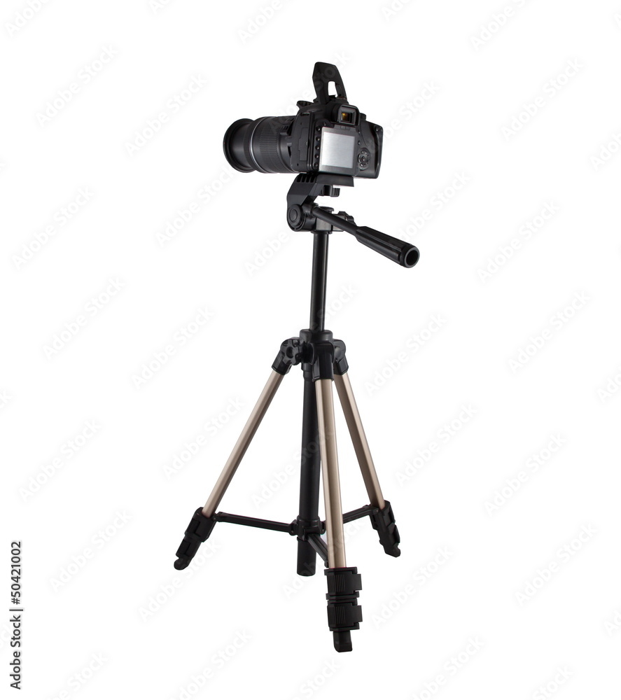 a tripod for video and photo shoot with a camera a tripod for video and photo shoot with a camera