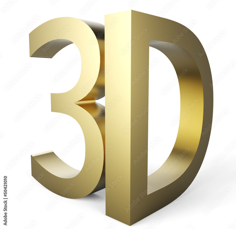 golden 3d