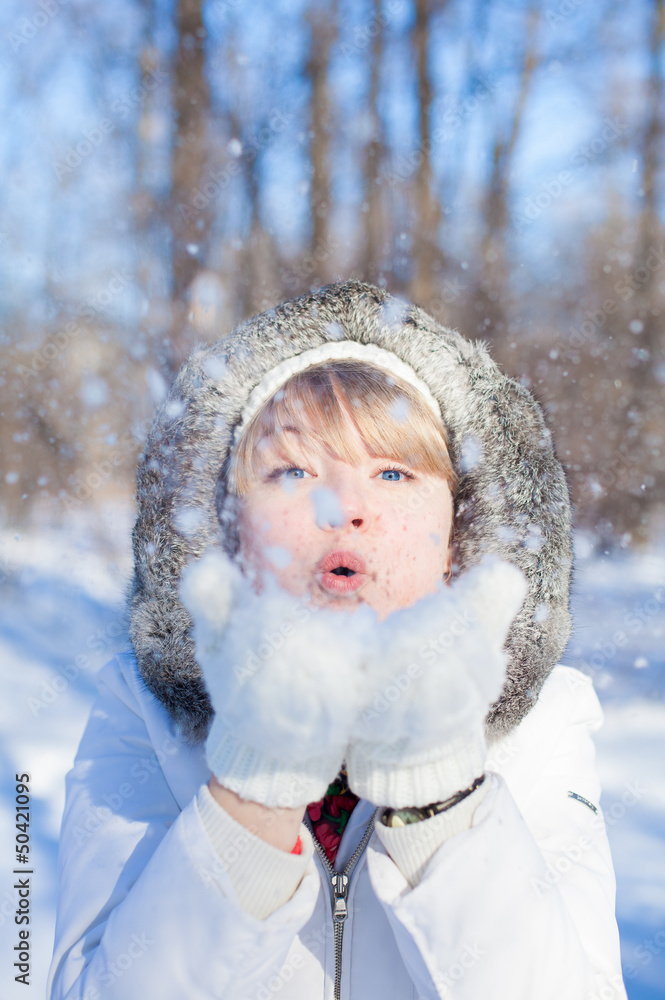 Winter portrait Winter portrait
