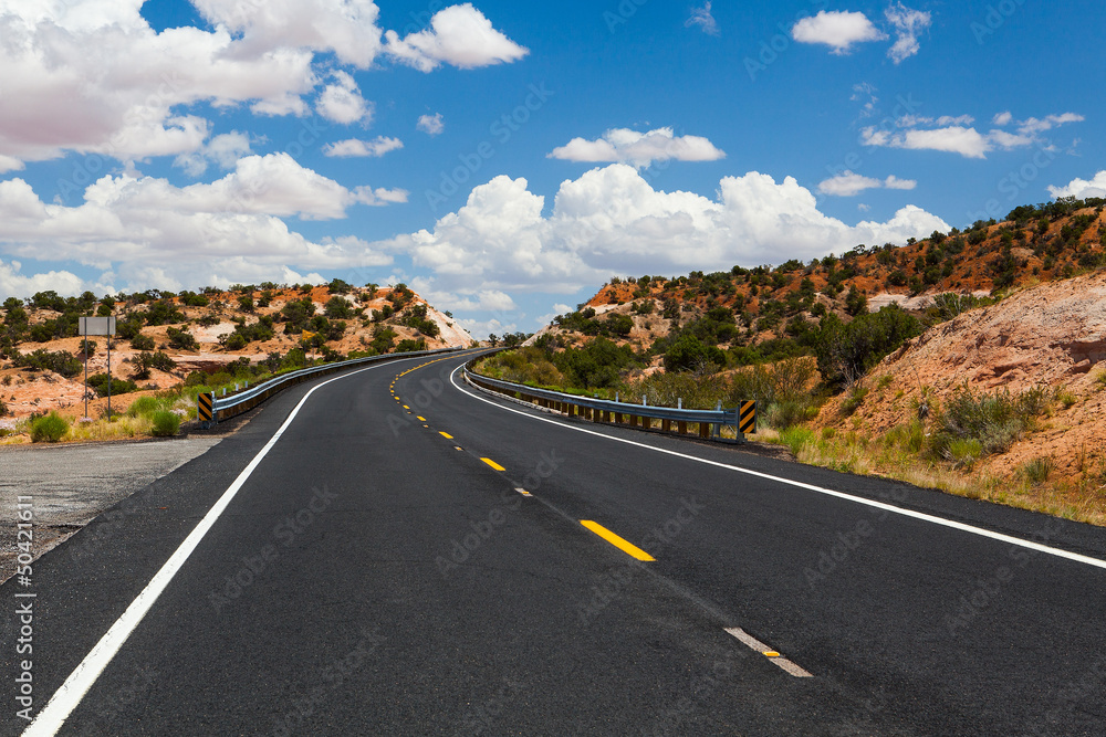 Obraz premium On the road in Arizona