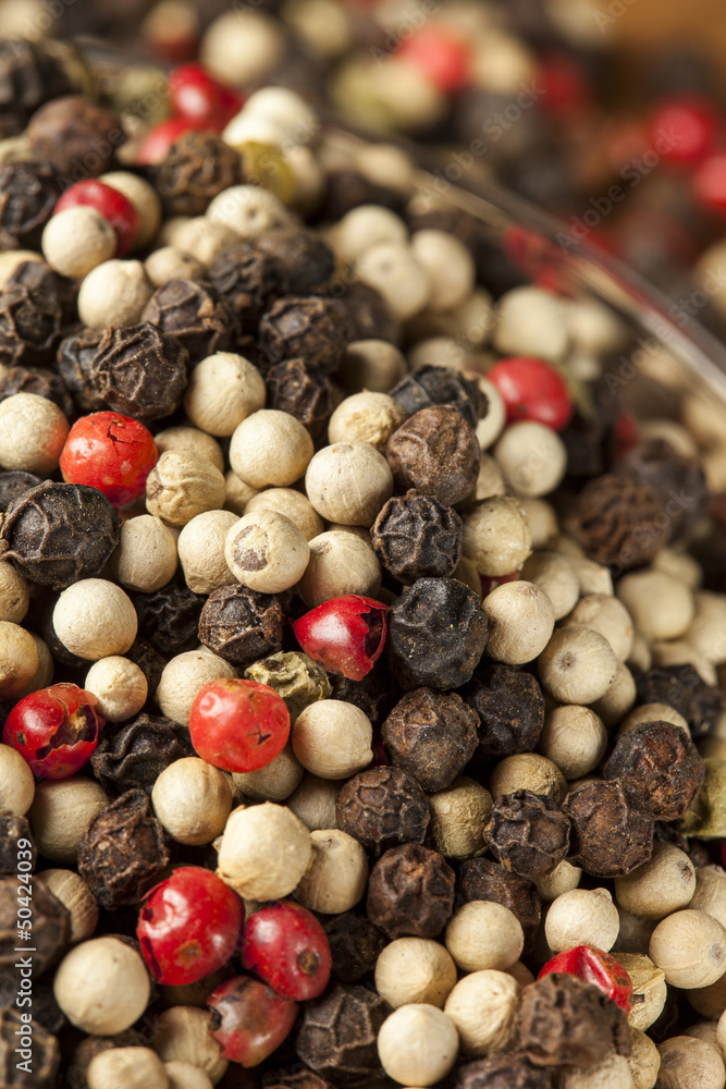 Raw Whole Four Peppercorn Blend Raw Whole Four Peppercorn Blend