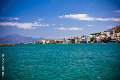 Elounda City, Crete, Greece