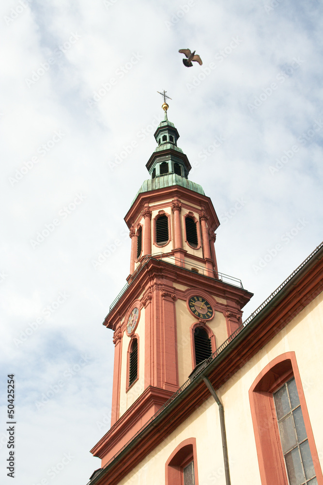 Holy Cross Church, spire (Offenburg, Germany)