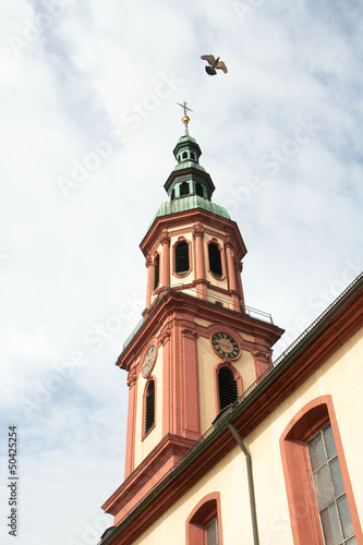 Holy Cross Church, spire (Offenburg, Germany)