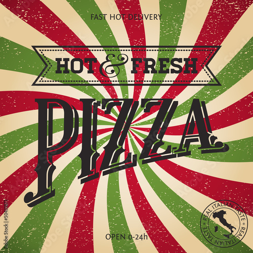 Pizza Poster