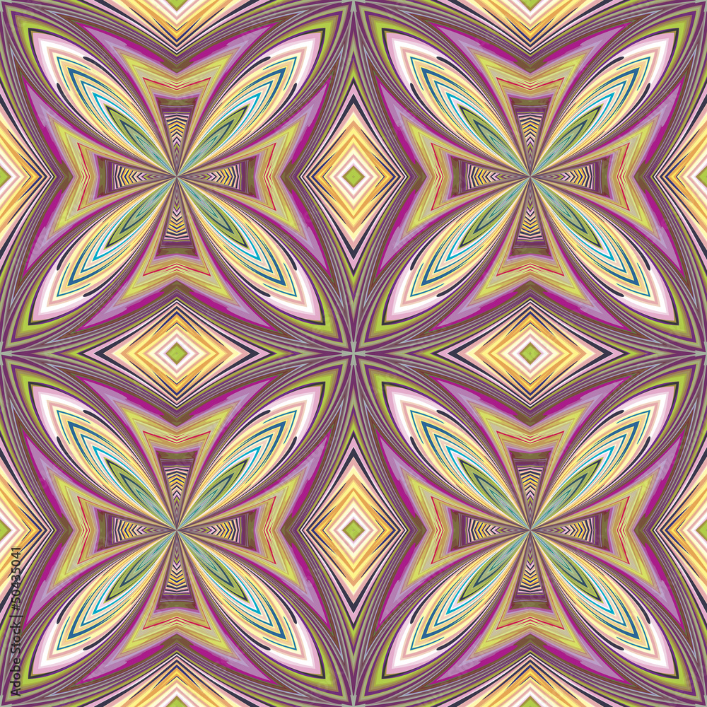 Contemporary floral pattern from Asia, seamless Contemporary floral pattern from Asia, seamless