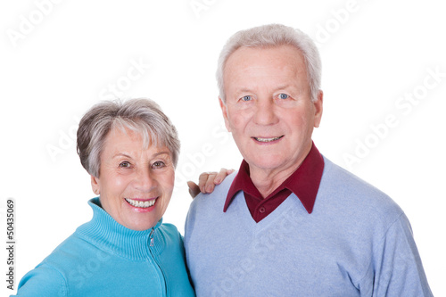 Portrait Of Happy Senior Couple