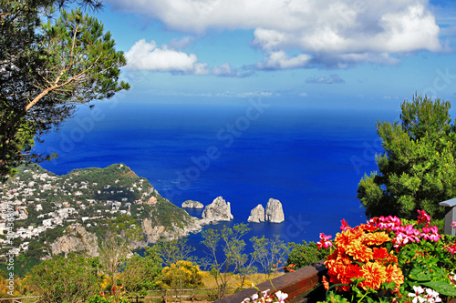 stunning Capri island, bella Italia series #50436807