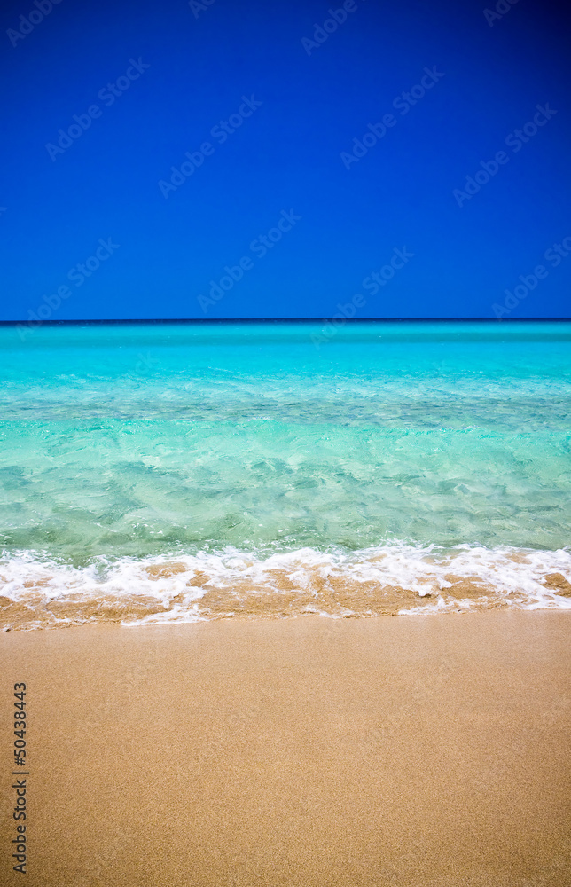 Fototapeta premium Falsarna beach in Crete, Greece