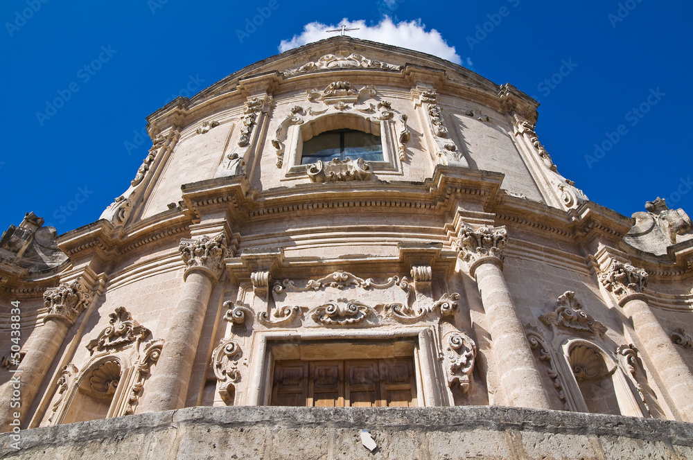 Church of St. Agostino. Massafra. Puglia. Italy.