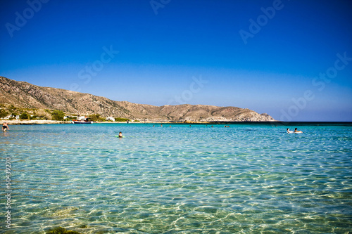 Fototapeta Naklejka Na Ścianę i Meble -  Elafonisi beach, Crete, Greece