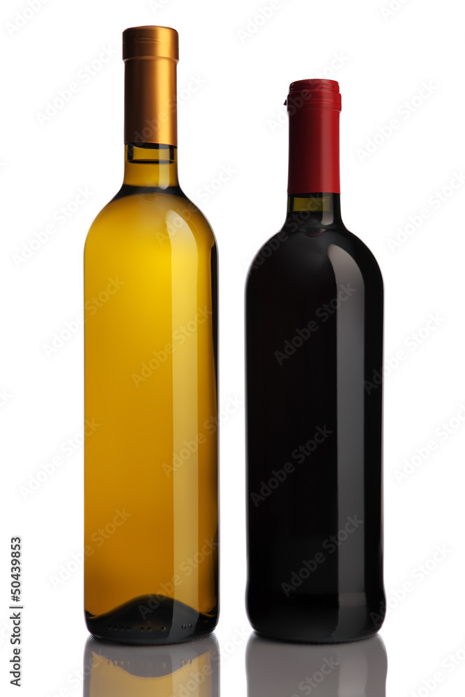 bottles of wine on a white background, red wine, white wine, bottles of wine on a white background, red wine, white wine,