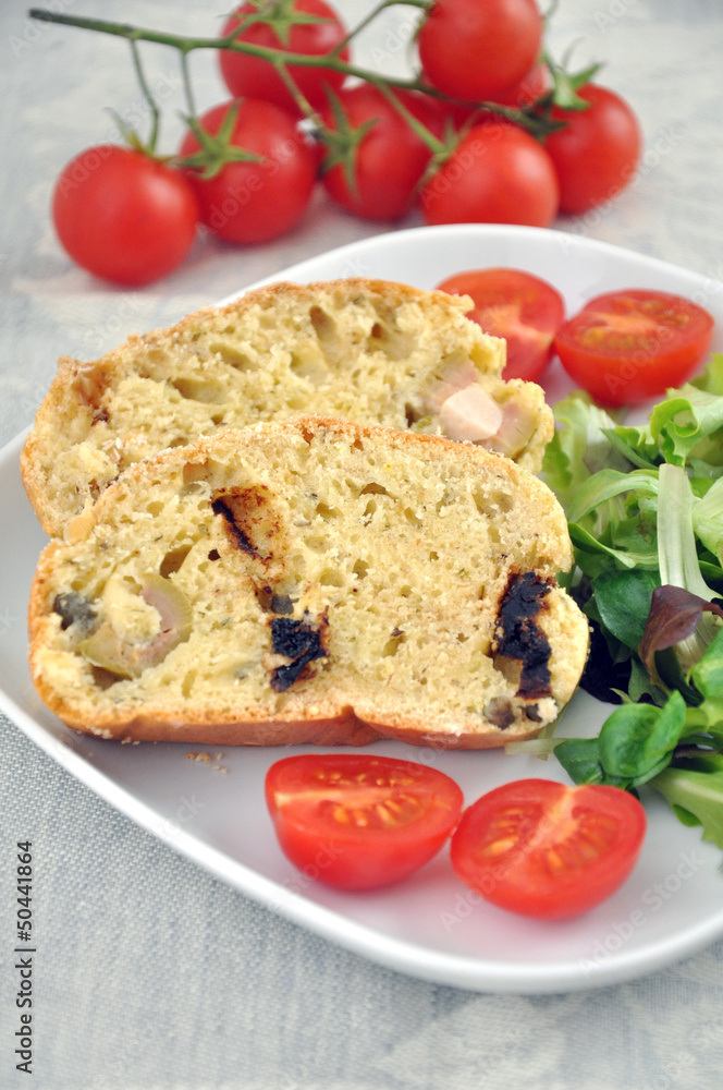 Tomaten Oliven Brot Tomaten Oliven Brot