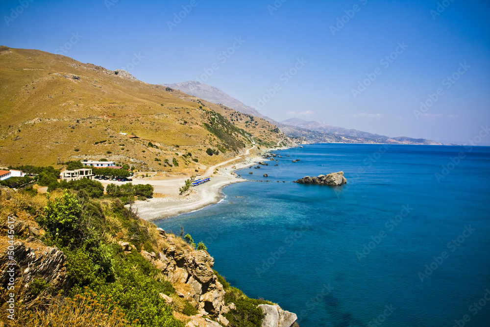 amazing landscape of Crete