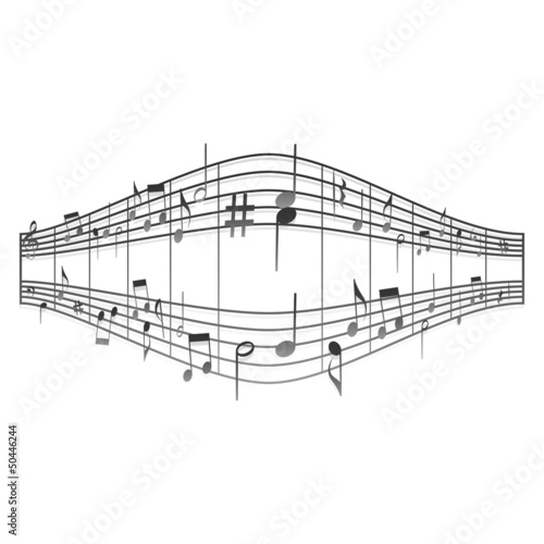 Musik Noten Notenschlüssel