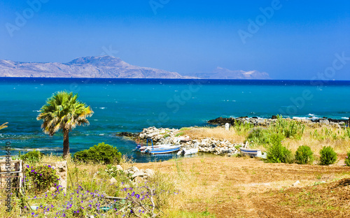 amazing landscape of Crete