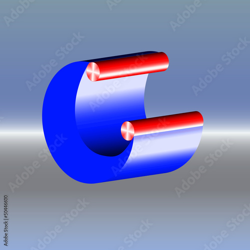 Doppelrolle rot blau