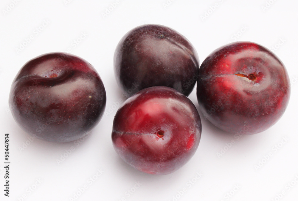 rote Pflaumen