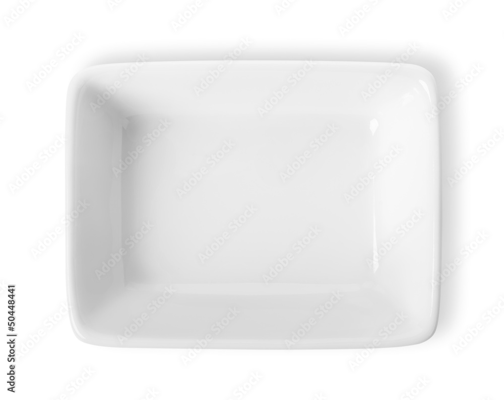 Square plate isolated