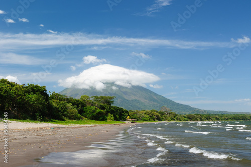 Obraz na płótnie Nicaragua, landscapes on an Ometepe island