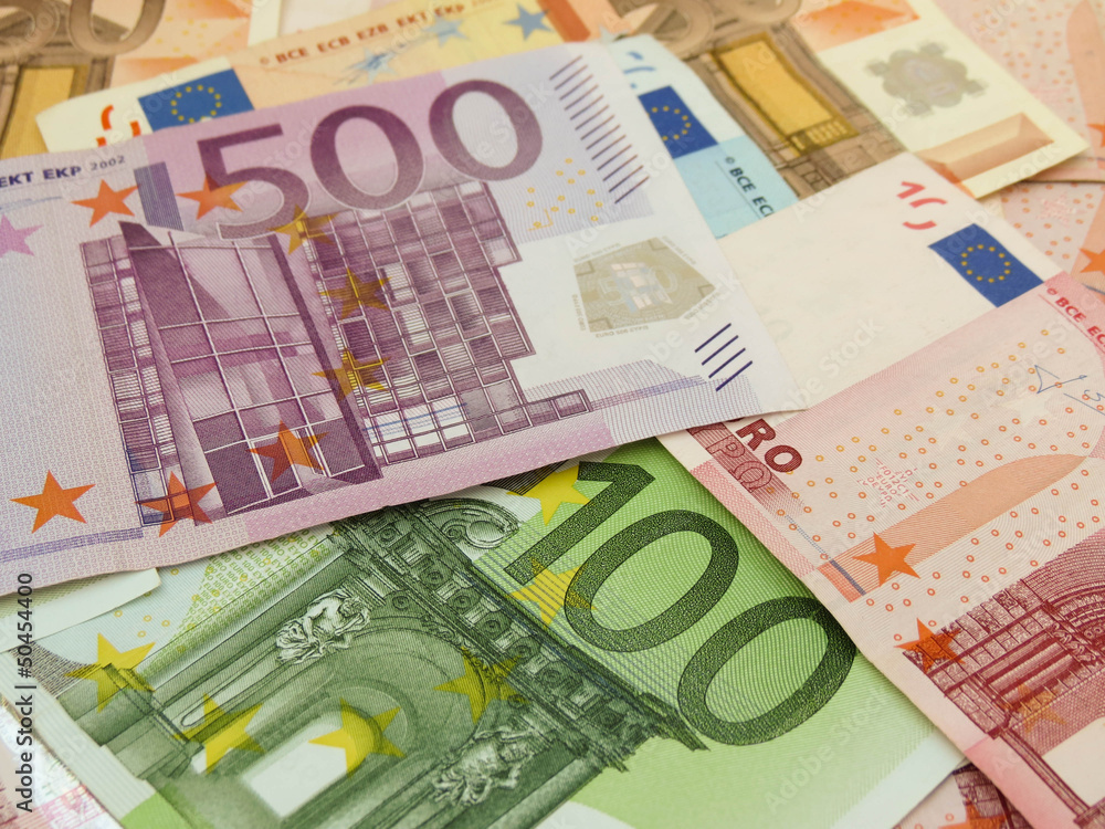 Euro banknotes Euro banknotes
