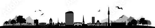 Skyline Dortmund Landschaft