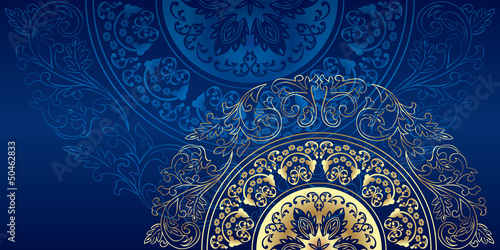 Vintage floral background