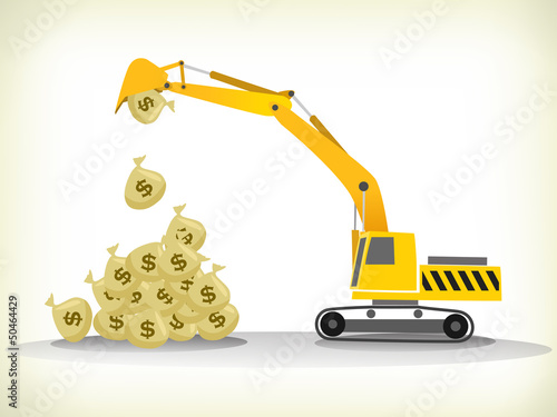 money bags loading