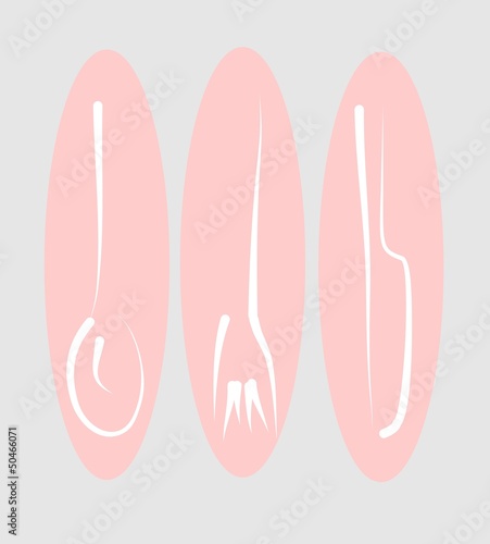 restaurant icon - vector