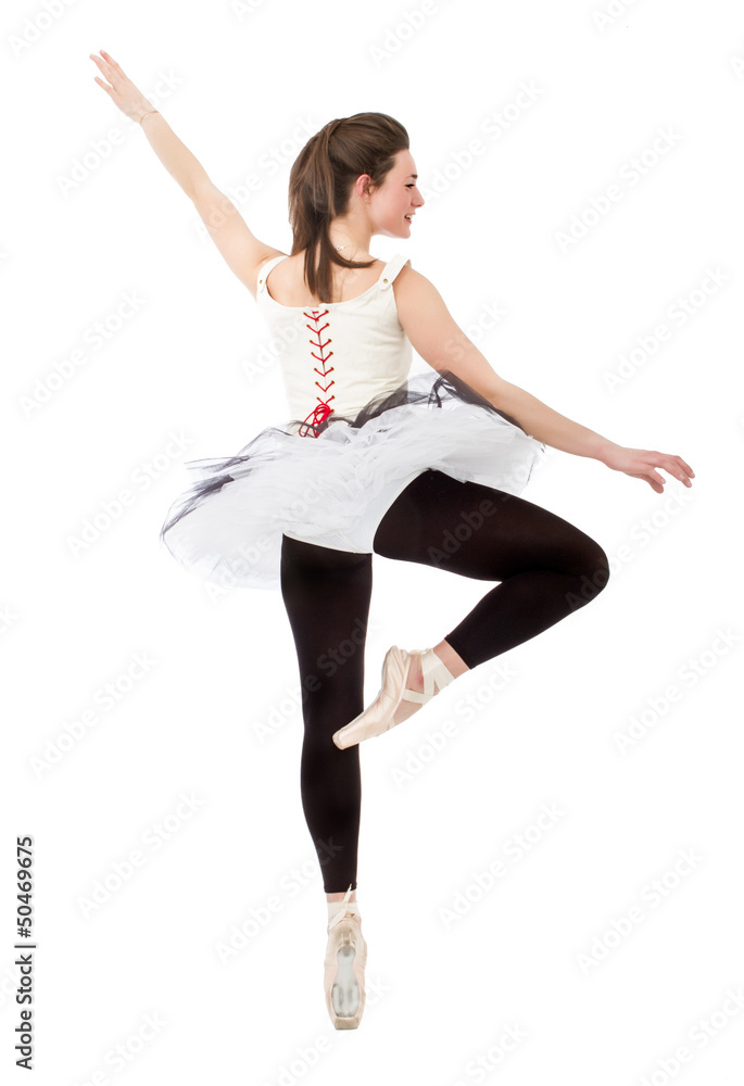 Obraz premium dance swan position
