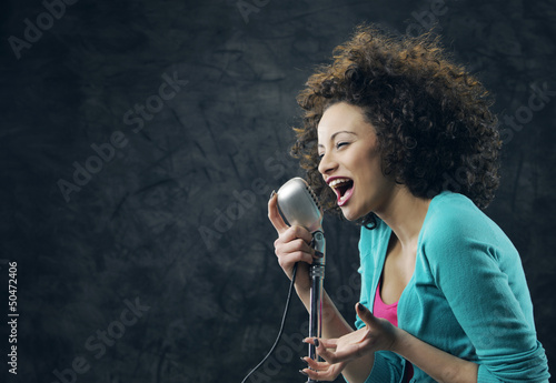 Φωτογραφία Female singer