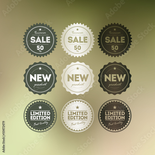 Retro Badge Collection