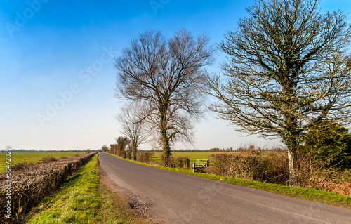 General Countryside view North Somerset, England photo