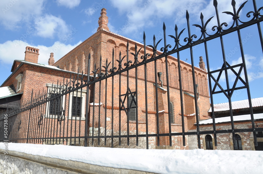 Obraz premium Old Synagogue in Cracow, Poland