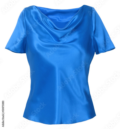 blue blouse