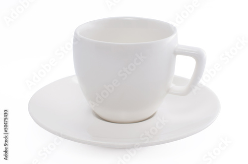 white cup