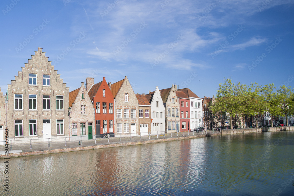 Obraz premium Canal in Bruges, Belgium