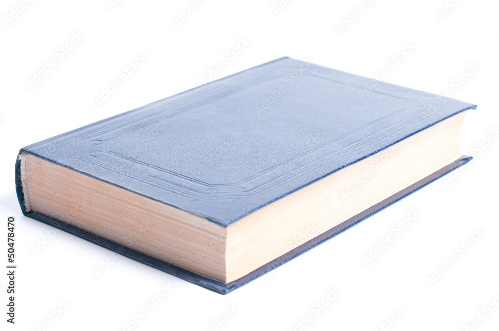The book on a white background. The book on a white background.