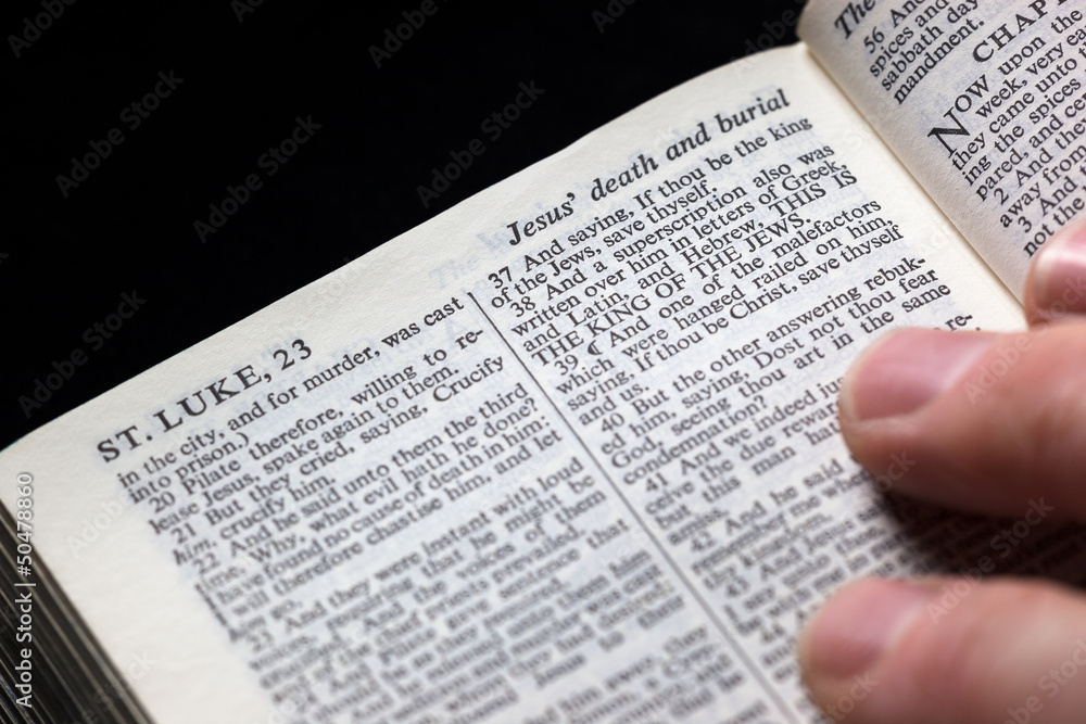 The Gospel According to Luke, Chapter 23. The Crucifixion of our